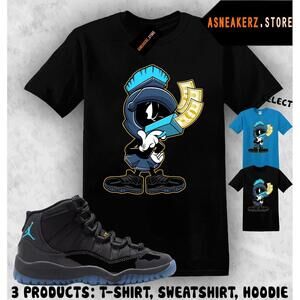 Shirt Matching Aj 11 Gamma Blue To Match Marvin T-Shirt